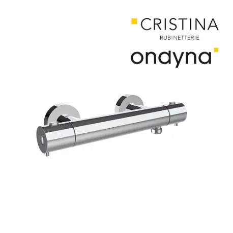Douche phi thermostatique chrome - CRISTINA ONDYNA PH45151