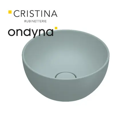 Vasque a poser tonalita diam 32 Vert d‘eau - CRISTINA ONDYNA SF32AC