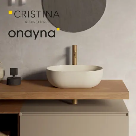 Vasque a poser tonalita50x35 Lin - CRISTINA ONDYNA SF503530