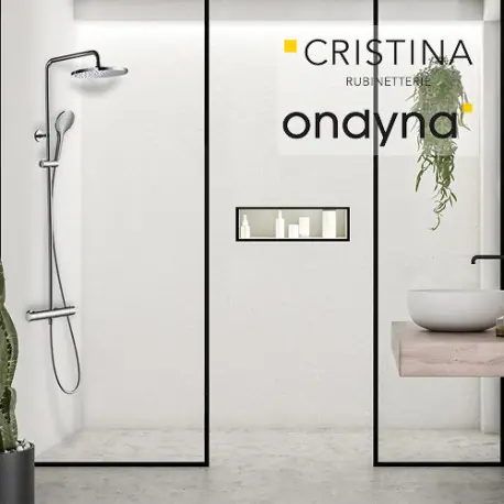 Colonne de douche thermostatique prime - CRISTINA ONDYNA SP45851