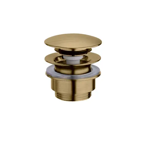 Bonde lavabo up&down laiton nf vieux bronze mat 5-55 mm - CRISTINA ONDYNA UD42593