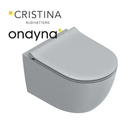 WC suspendu tonalita 55x35 Ciment - CRISTINA ONDYNA WCSF5523