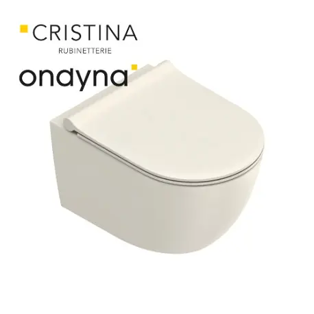 WC suspendu tonalita 55x35 Lin - CRISTINA ONDYNA WCSF5530