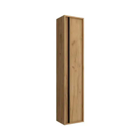 Colonne Attila 30X140 1 Porte Chêne Africain - SALGAR 104249