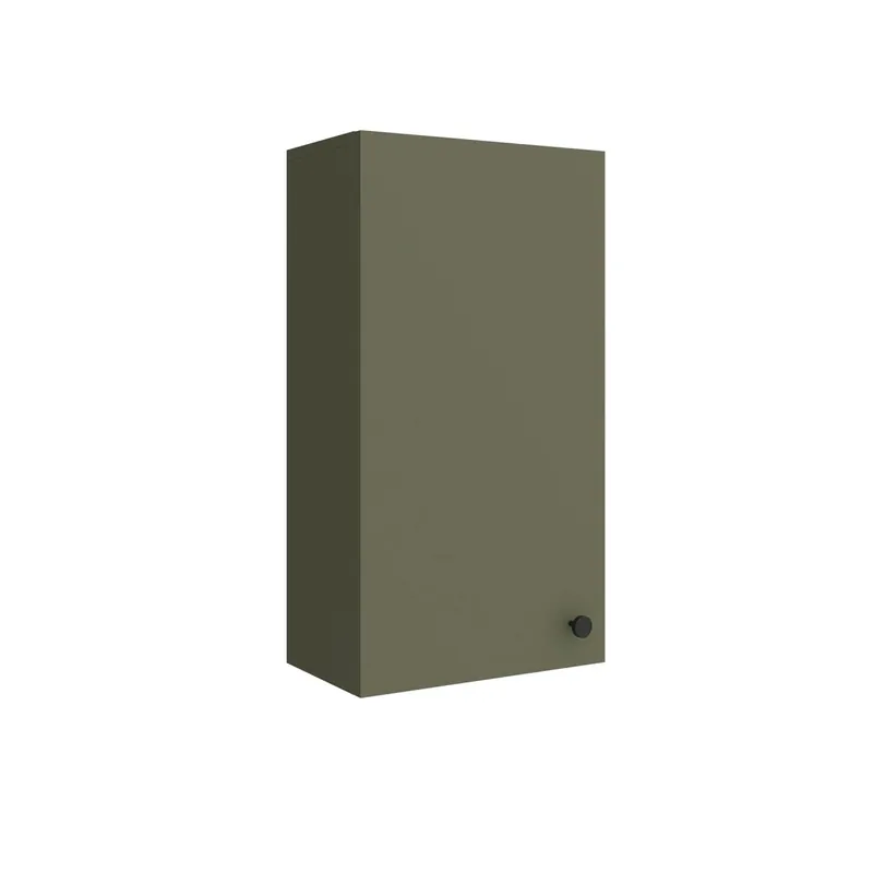 Module De Salle De Bain Marville 39X72 1 Porte Green Satin - SALGAR 112590