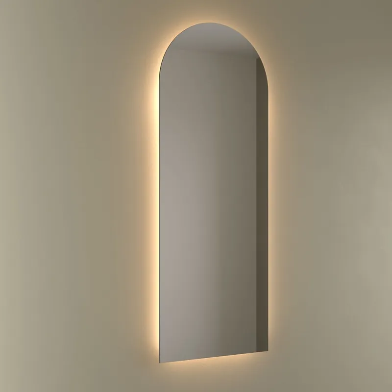 Miroir Emile 700 Horizontal Vertical Avec Éclairage Led (21 W - 3000ºk) Ip44 700 X 1100 Mm - SALGAR 113754
