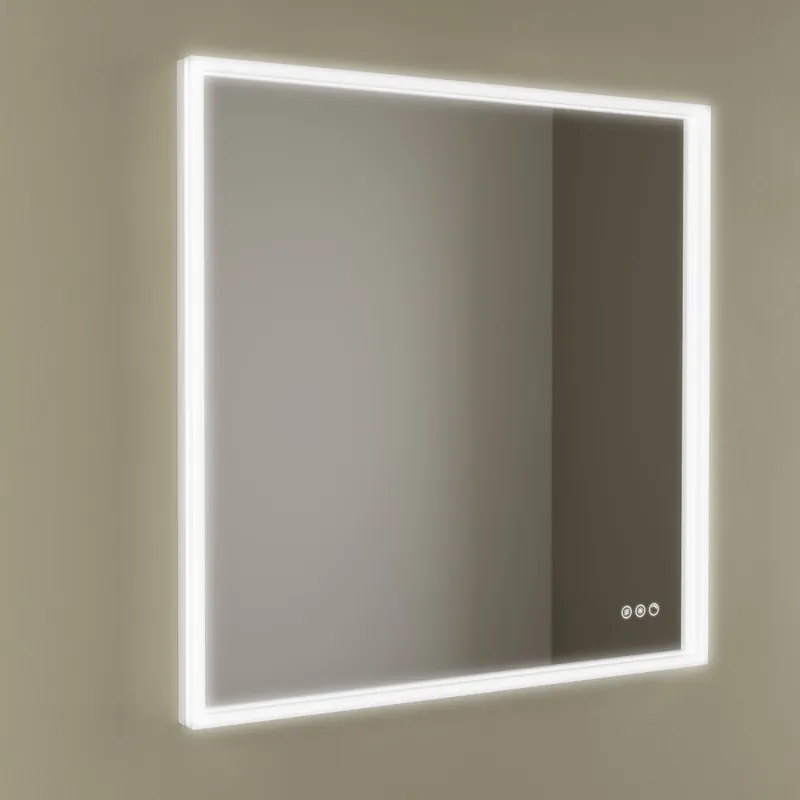 Miroir Kori Line 800 Avec Éclairage Led Avec Capteur Ip44 600 X 600 Mm - SALGAR 113756
