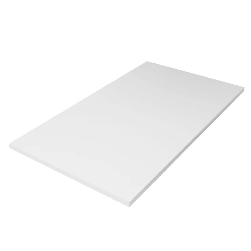 Plan De Toilette Sans Usinage White Cotton 1400 X 16 X 460 Mm - SALGAR 113970