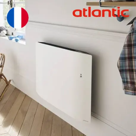Radiateur électrique Atlantic DIVALI NEO Horizontal 1000W Blanc carat - 507670