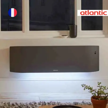 Radiateur électrique Atlantic DIVALI NEO Plinthe 1000W Gris étoilé - 507681