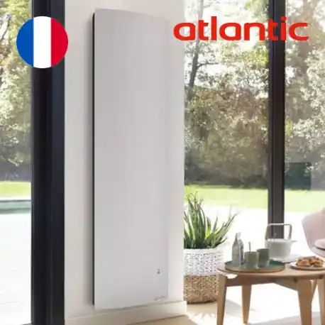 Radiateur électrique Atlantic DIVALI NEO Vertical 1000W Blanc carat - 507683
