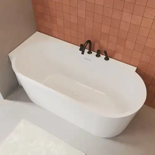 Baignoire îlot d‘angle Line droite ou gauche 170 cm