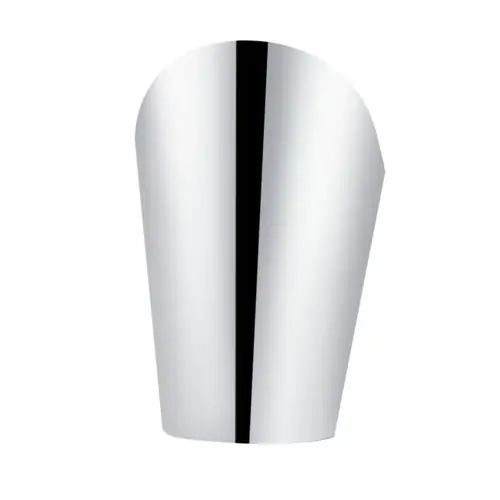 Baignoire sur pieds chrome Bijou 165 cm