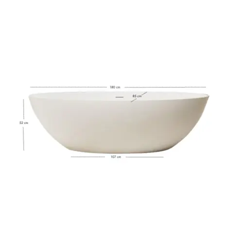 Baignoire Solid surface SOBIN 180 cm
