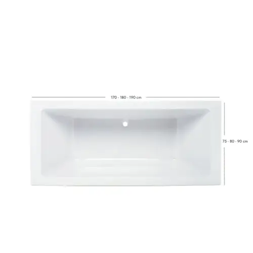 Baignoire Plan de 170 cm à 190 cm