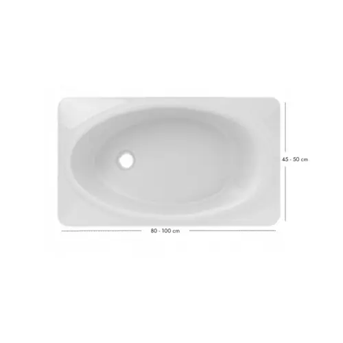 Baignoire pour bébé BabyBath Sanindusa