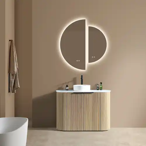 Meuble sur pied Tressé 110 cm