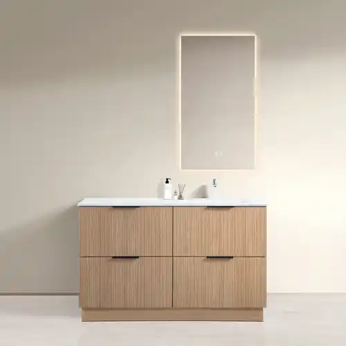 Meuble Feety Cannele vasque encastrable personnalisable