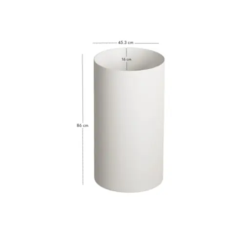 Lavabo colonne totem blanc mat Tub