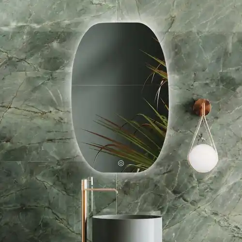 Miroir Led Curve 58 cm