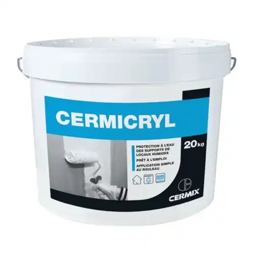 Système d‘étanchéité et de protection à l‘eau sous carrelage Cermicryl