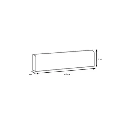 Plinthes carrelage Portland mat