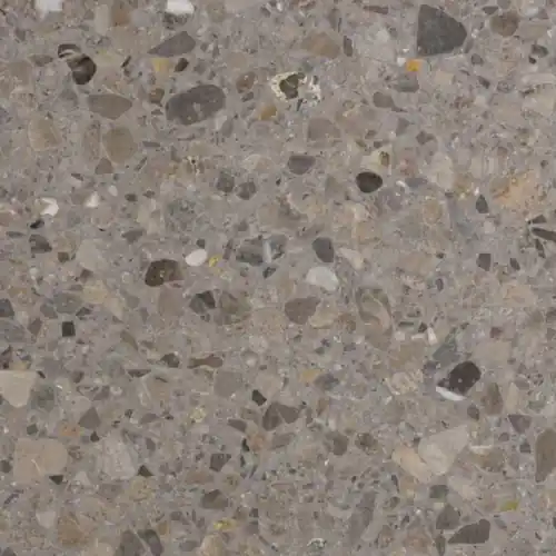 Terrazzo grigio rotondo