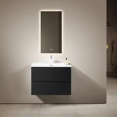Meuble Alia 70 cm noir mat