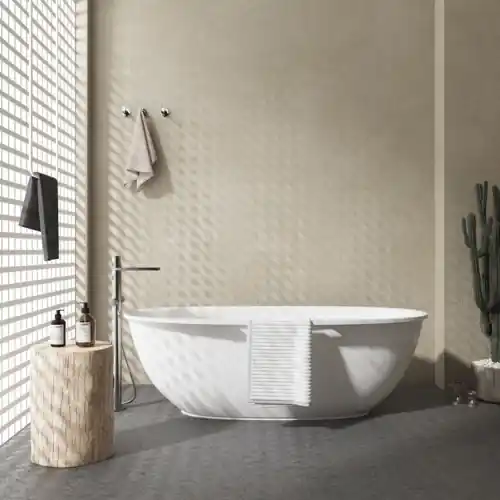 Baignoire solid surface Cask 170 cm