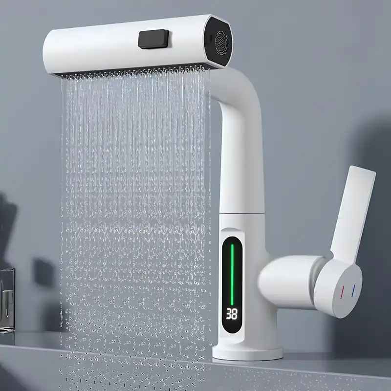 Robinet douchette avec affichage digital
