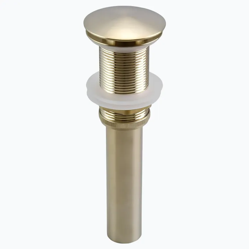 Bonde de lavabo universelle – Clapet à pression