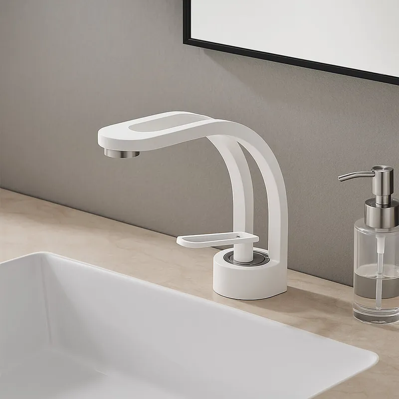 Robinet lavabo – Design arrondi