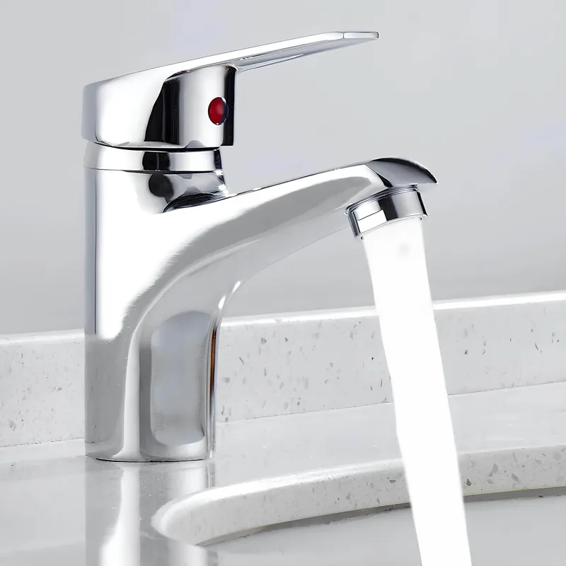 Robinet mitigeur lavabo - finition chrome