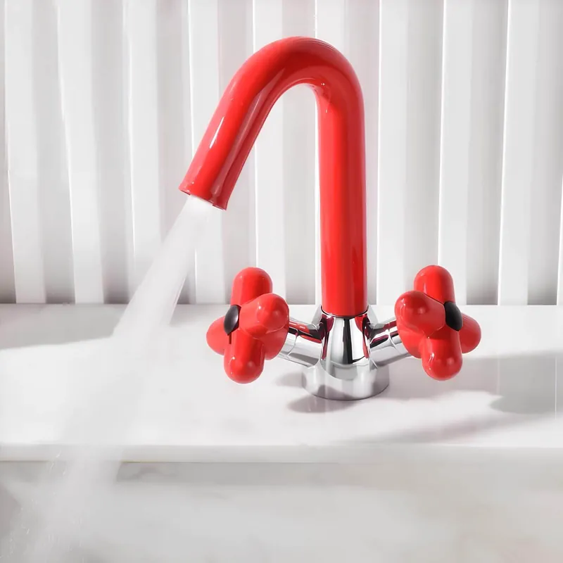 Robinet mélangeur lavabo – design contemporain élégant