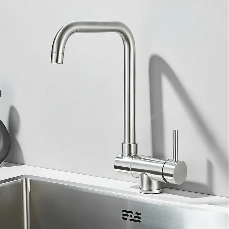 Robinet de cuisine rabattable - pratique et design