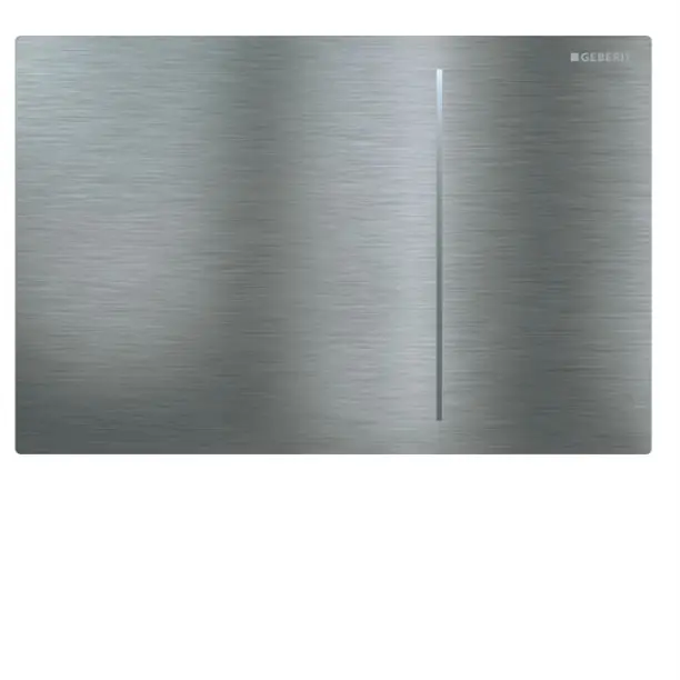 Geberit 115620FW1 Sigma 70 Plaque de recouvrement pour rinçage à 2 boutons Acier Inoxydable Brossé (115.620.FW.1)