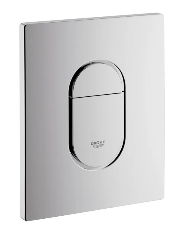 Arena Cosmopolitan Plaque de commande WC, Chrome (38844000)