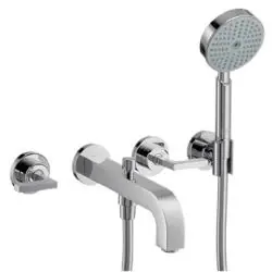 Axor Citterio Set de finition pour mélangeur bain/douche 3 trous encastré (39448000)