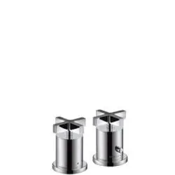 Axor Citterio Set de finition pour thermostatique 2 trous pour montage sur bord de baignoire (39480000)