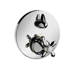 Carlton - Set de finition pour mitigeur thermostatique encastré avec robinet d‘arrêt (17705000)