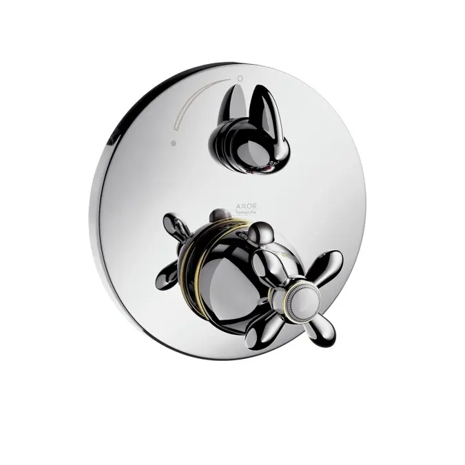 CARLTON - Set de finition pour mitigeur thermostatique encastré avec robinet d‘arrêt (17705090)