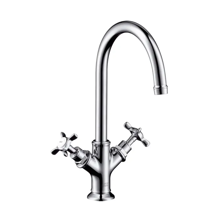 Montreux - Mélangeur lavabo sans garniture de vidage brushed nickel (16506820)