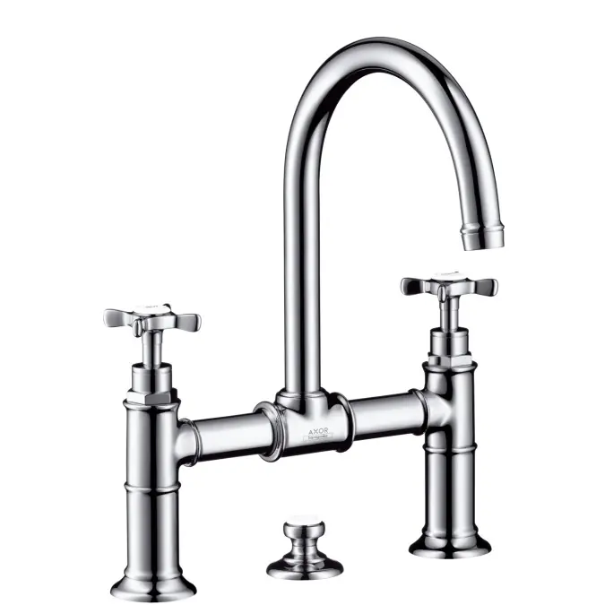 Axor Montreux Mélangeur à pont brushed nickel (16510820)