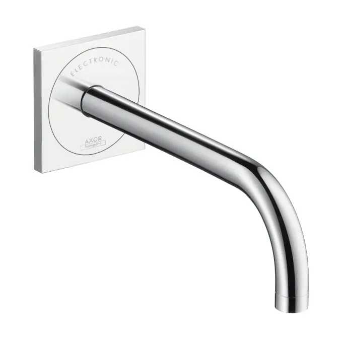 Set de finition pour mitigeur électronique avec bec de 225 mm, chromé (38120000)