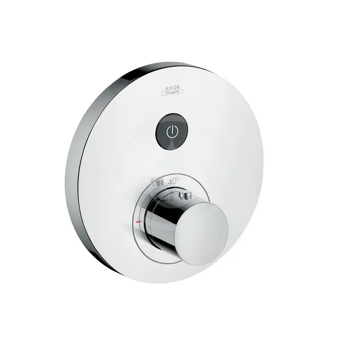 Set de finition pour mitigeur thermostatique rond encastré avec 1 sortie (36722000)