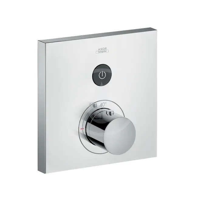 Set de finition pour mitigeur thermostatique encastré avec 1 sortie (36714000)