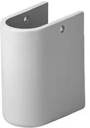 Starck 3 Cache-siphon, blanc (0865170000)