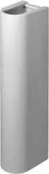 Starck 3 Colonne 165mm x 240mm, blanc (0865160000)