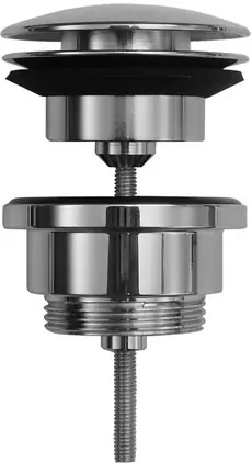 Push-open ventil, chrom - (0050521000)