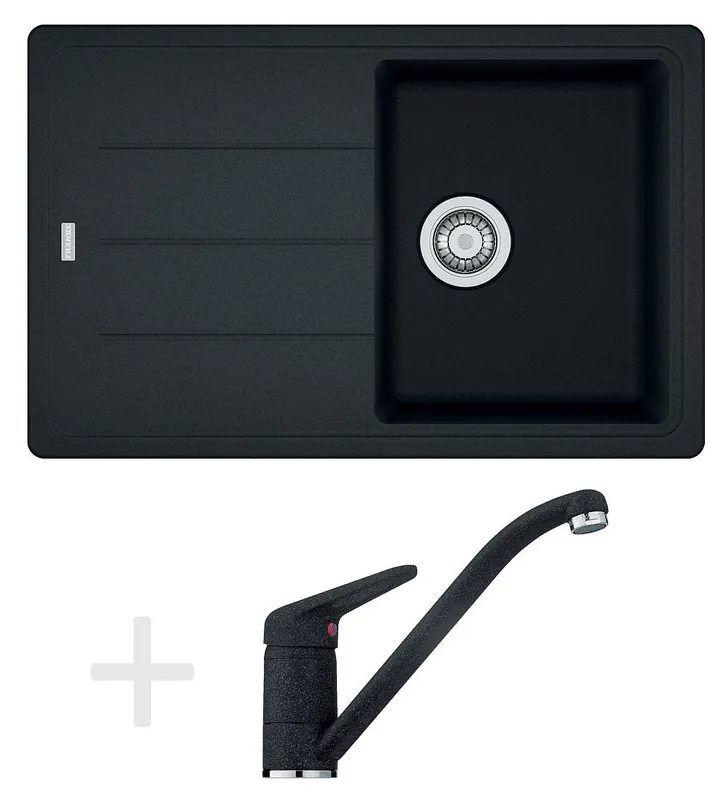 Kit de cuisine G68, Évier en granit BFG 611-78, onyx + Mitigeur FG 9541, onyx (114.0365.168)